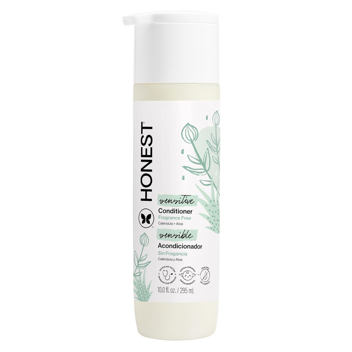 The Honest Company Conditioner, Hypoallergenic, Fragrance-Free, 10 fl oz