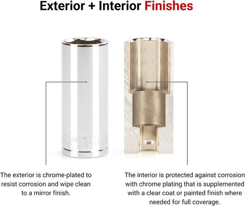 TEKTON 1/2 Inch Drive x 9/16 Inch 6-Point Socket | SHD23014