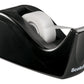 Scotch Desktop Tape Dispenser, Black Two-Tone, 1 Dispenser/Pack (C60-BK)