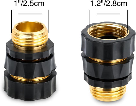 Twinkle Star 3/4 Inch Garden Hose Fitting Quick Connector, 2 Sets