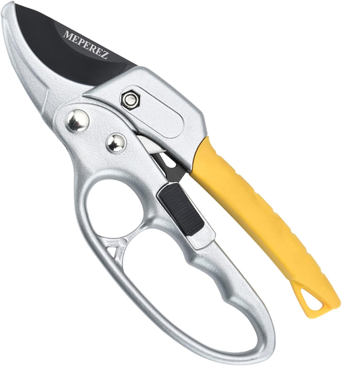 Premium Germany Pruning Shears, Hand Pruners 4x Cutting Power Trimming, Garden Clippers 1-Inch Cut Capacity, Best Gardening Gifts, Easy to use Gardening Tools, Arthritis Weak Hand Snips