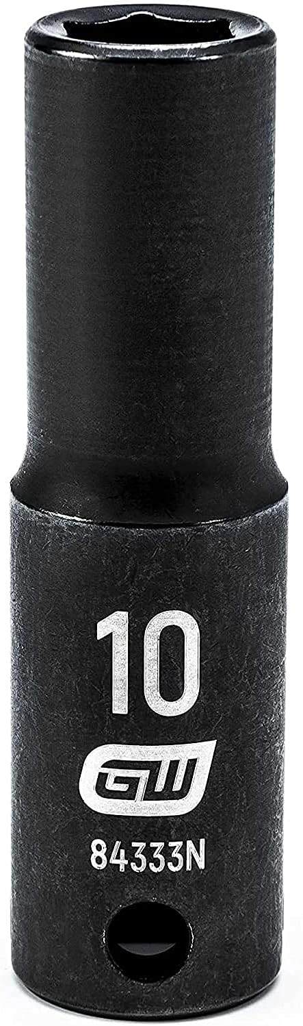 GEARWRENCH 44 Pc 3/8" Dr 6 Pt Std/Deep Impact SAE/mm Socket Set | 84916N
