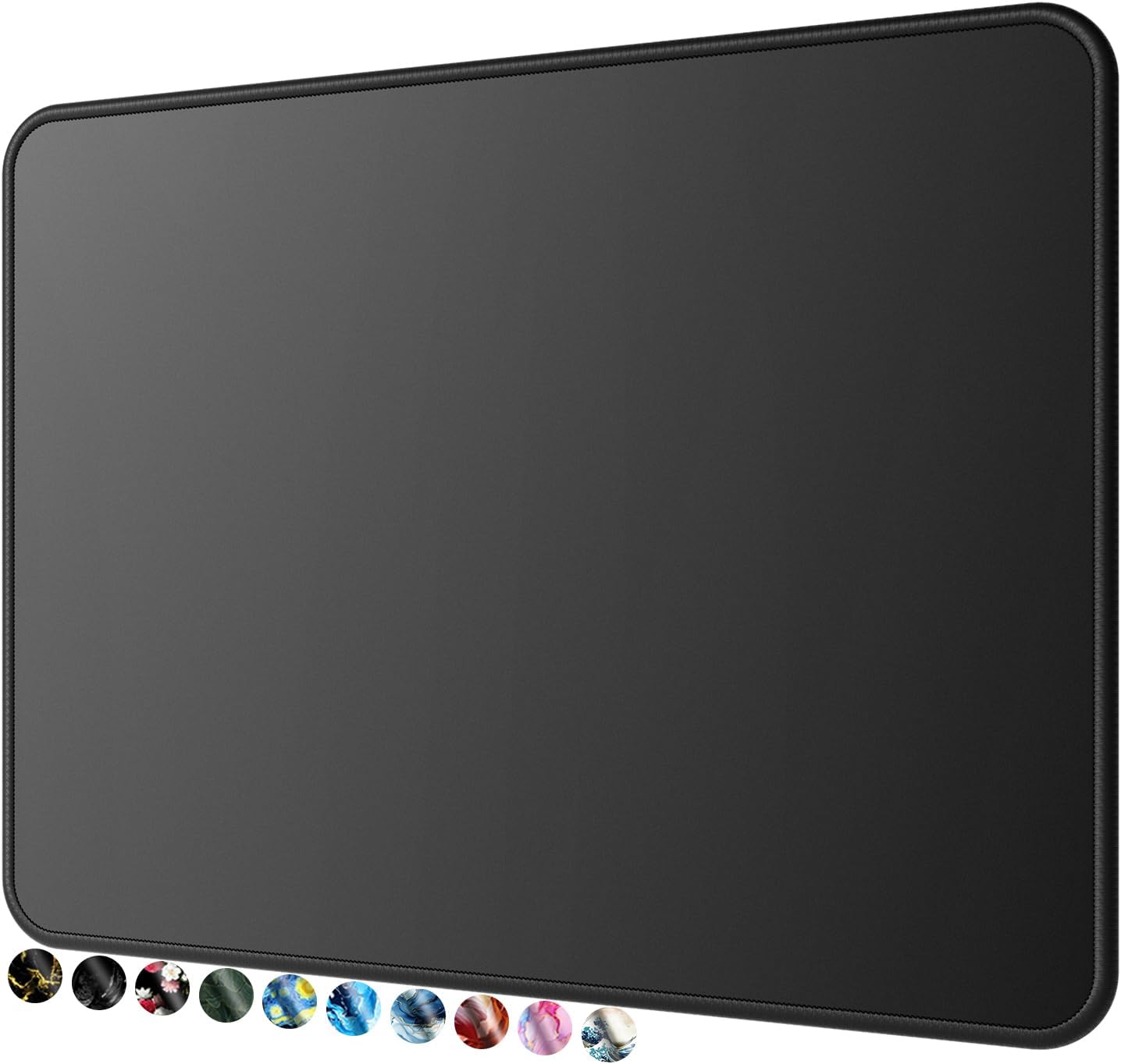 MROCO Essential Office & Gaming Mouse Pad, 30% Larger, 8.5” x 11” in, Black