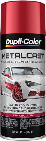 Dupli-Color Metalcast Anodized Coating, Red, 11 oz