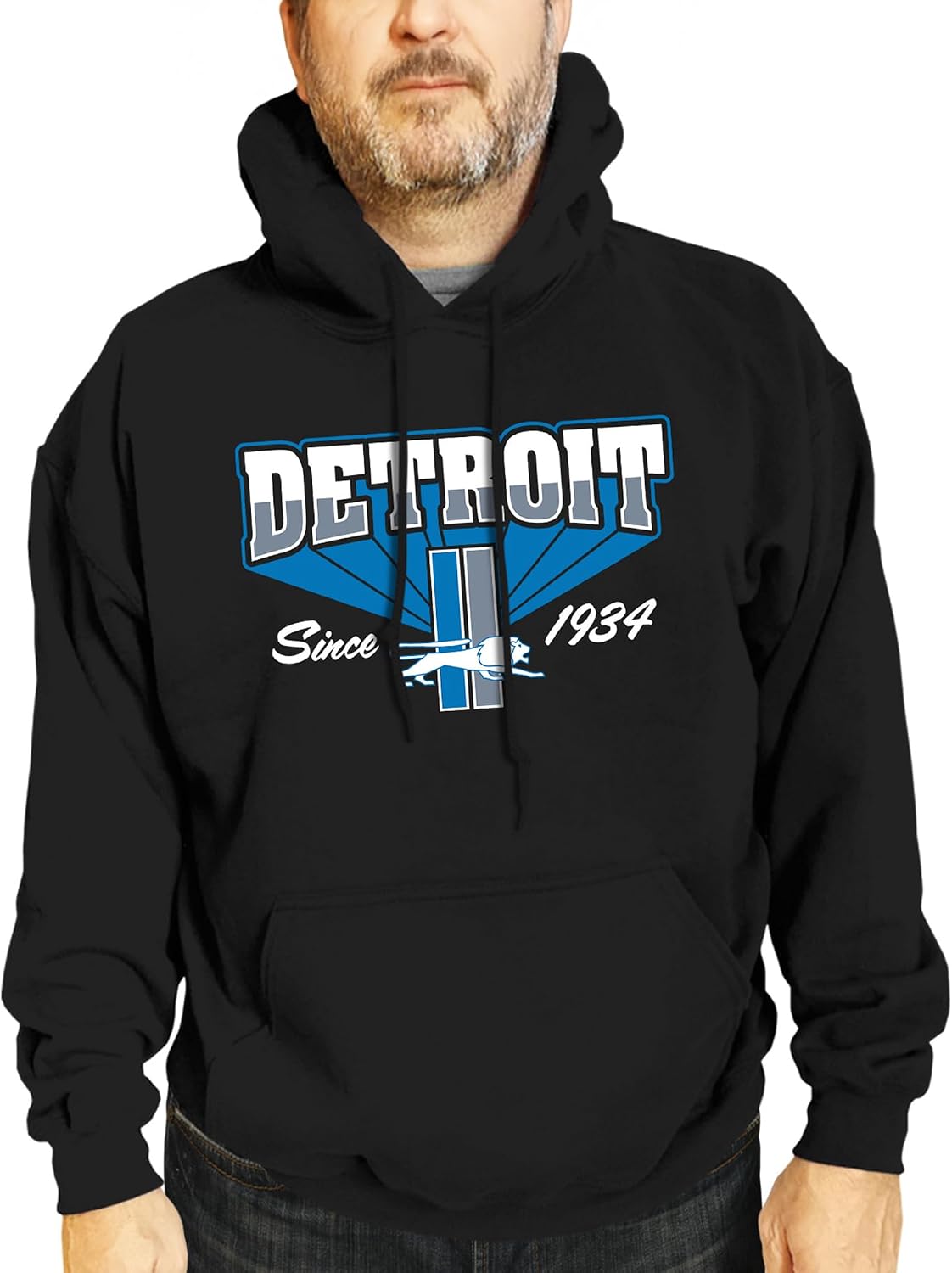 Team Fan Apparel NFL Vintage Block Fleece Hoodie, Officially Licensed