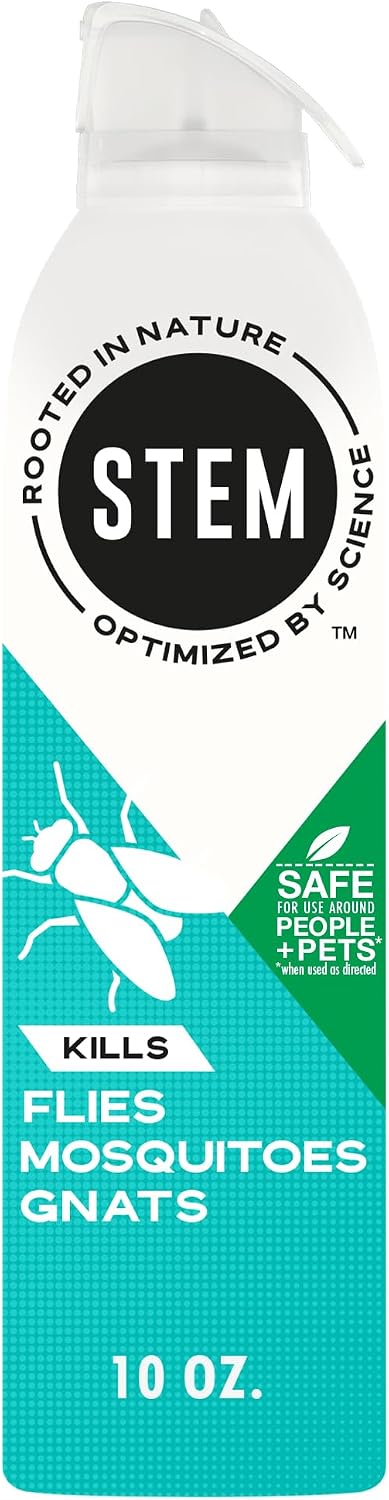 STEM Plant-Based Bug Spray, Insect Killer Indoor Outdoor, 10 fl oz