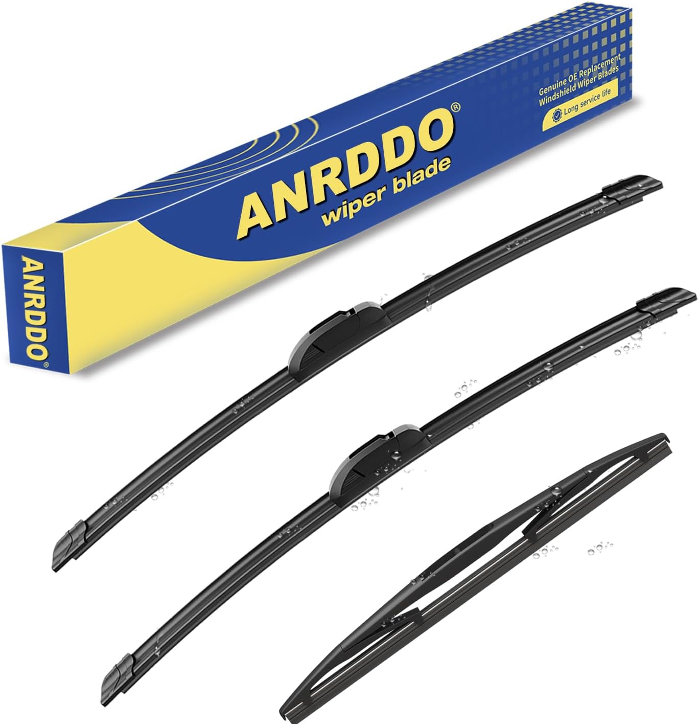 ANRDDO Wipers Replacement for 2017-2022 Honda CRV CR-V Windshield Wipers