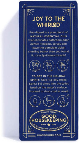 Poo-Pourri Before-You-go Toilet Spray, Yule Log, 2 Fl Oz