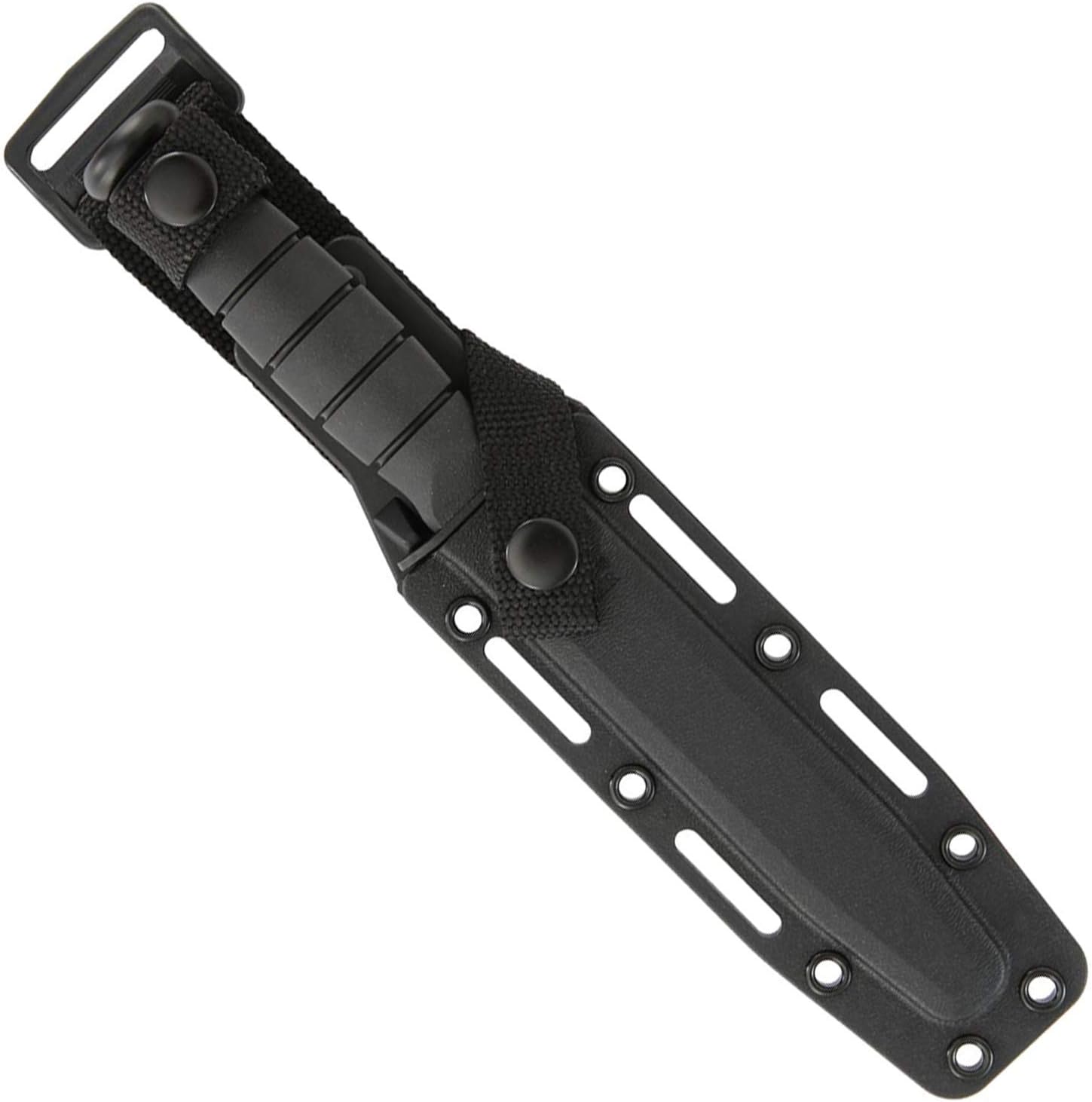 KA-BAR 1258 Short USA Clip Point Knife-Hard Sheath