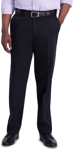 Haggar Men’s Classic Fit Iron Free Premium Khaki Casual Pant