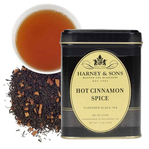 Harney & Sons Paris Loose Leaf Black Tea, 16 oz | Loose leaf black tea with fruit, vanilla, caramel, and bergamot. Contains caffeine.
