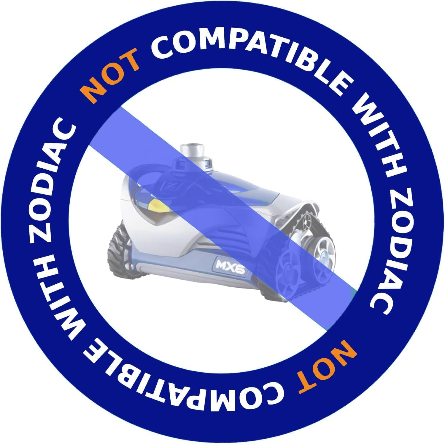 Poolvio 1.5" Pool Hoses for Inground Automatic Vacuum Cleaners, Gray