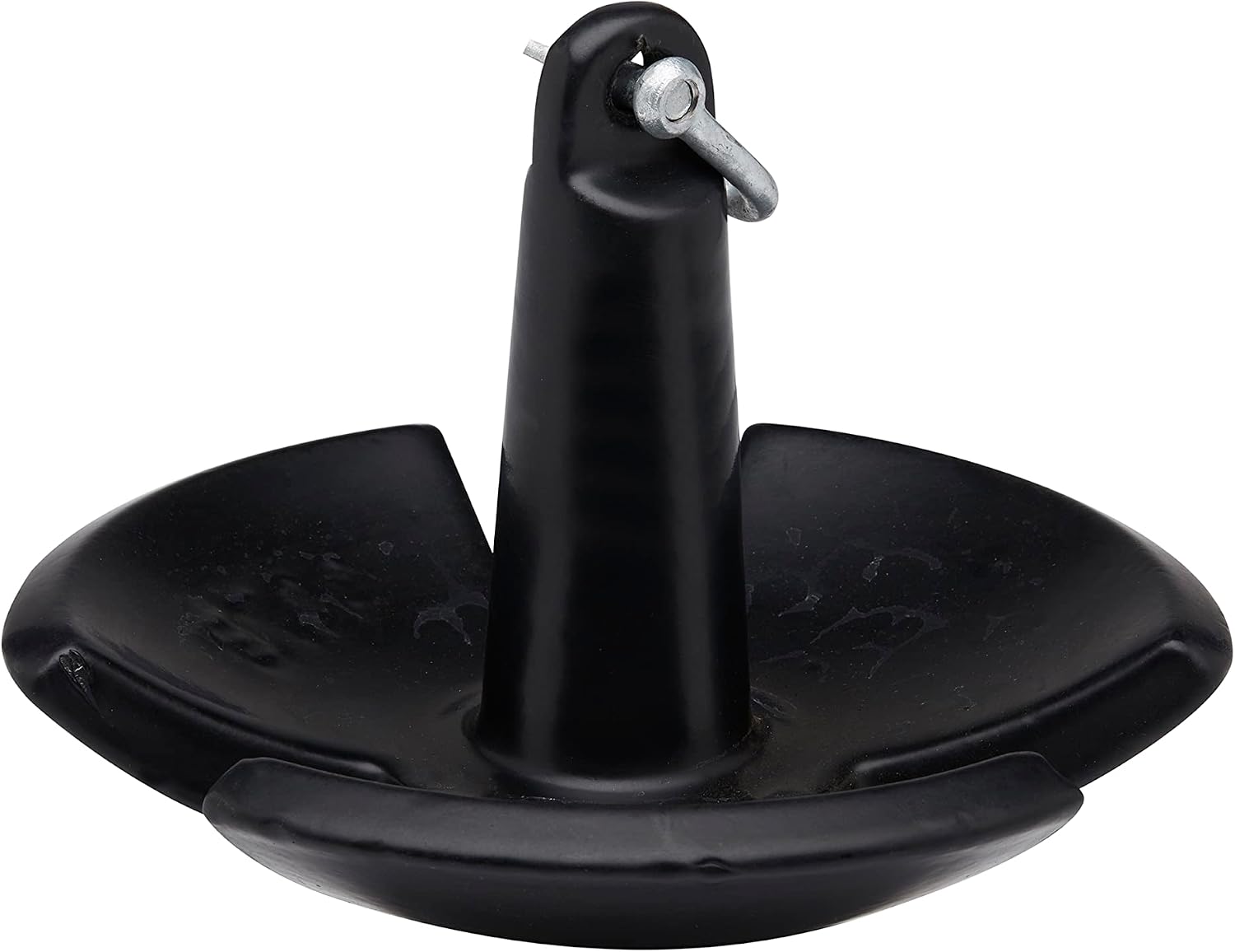 Seachoice River Anchor, Black Vinyl Coated Cast Iron, 30 Lbs.