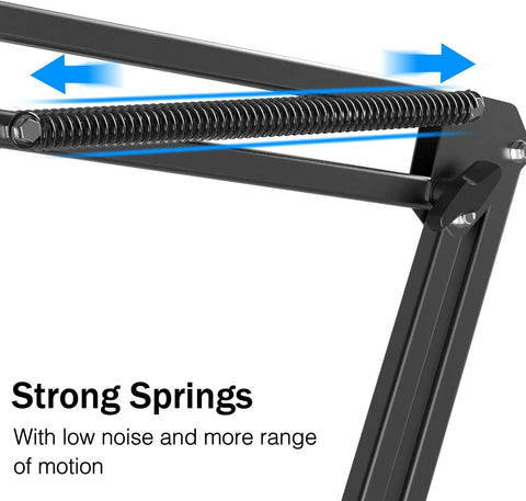 FIFINE CS1 Scissor Microphone Boom Arm Stand for Gaming Recording