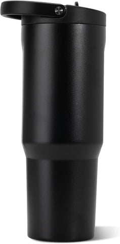 HydroJug Sport 40 oz Insulated Stainless Steel Water Bottle, Black