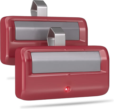 2 for Chamberlain Craftsman Garage Door Opener Remote 891LM 971LM Universal,Red