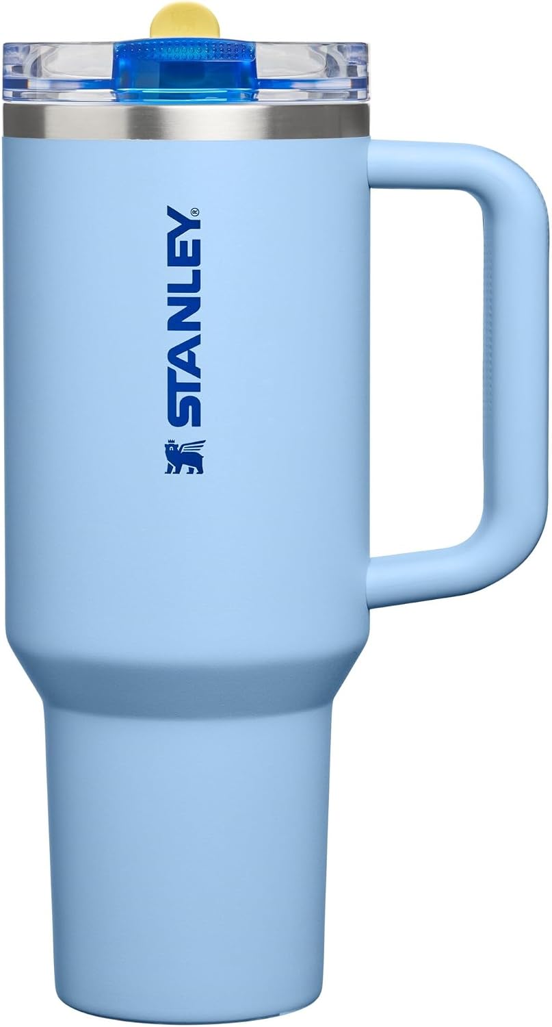 STANLEY Quencher ProTour Flipstraw Tumbler, 40 oz, Cornflower Admiral Blue
