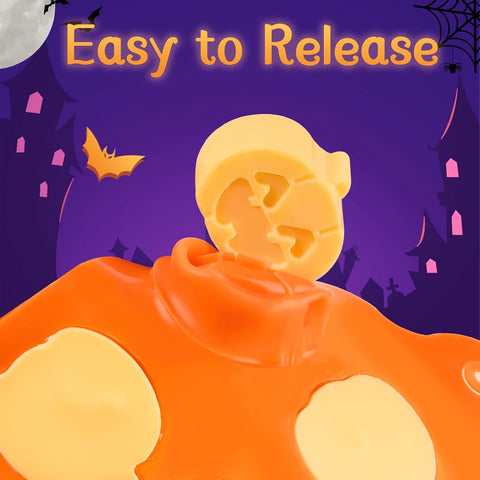 JOERSH Halloween Chocolate Silicone Molds, 60 Cavities, 4Pcs