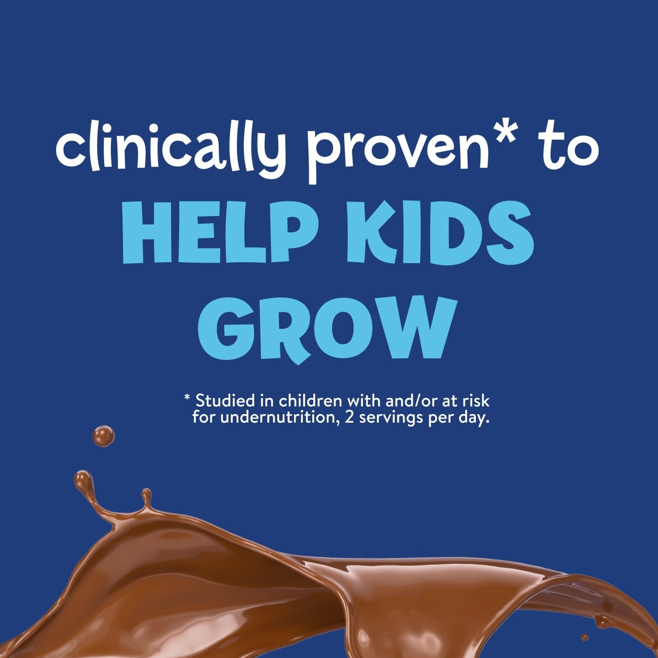 PediaSure Grow & Gain Kids Nutrition Shake, 7g Protein, Chocolate, 24 Pack