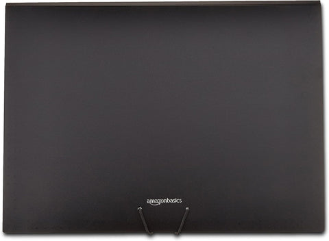 Amazon Basics Expanding Organizer File Folder, Letter Size - Black, 12-Pack