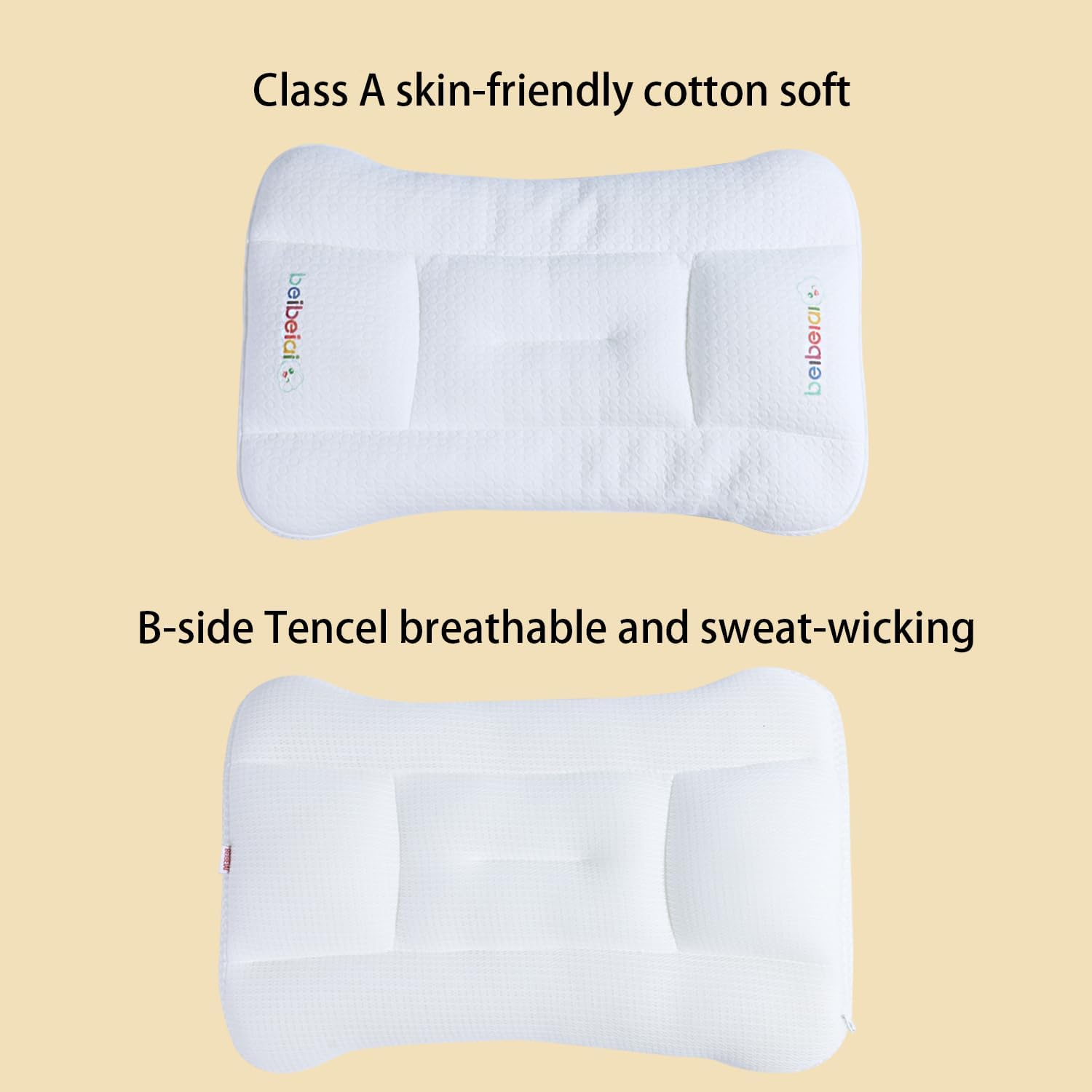 Kids Pillow, Kids Pillows for Sleeping, Baby Pillow, Toddler Pillows, Baby Pillows for Sleeping for Newborn, Toddler Pillow 1-3 Year Old, Machine Wash,Toddler Pillow 3 Year Old