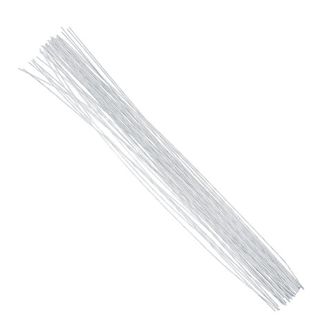 Decora 26 Gauge Black Floral Wire 16 inch,50/Package