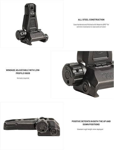 Magpul MBUS PRO Steel Backup Sights