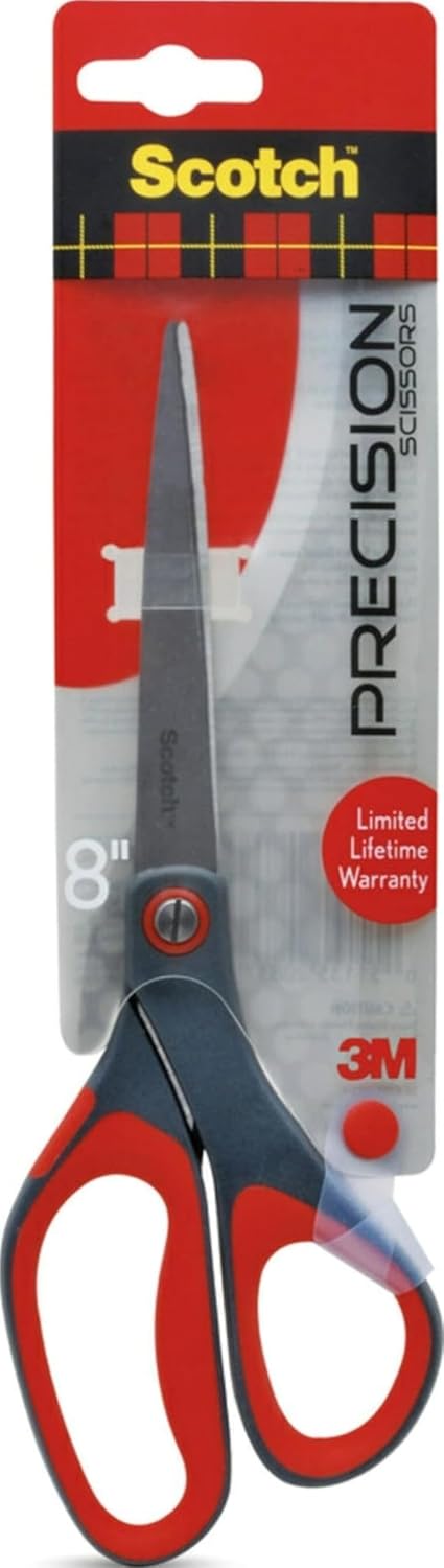 Scotch 8" Precision Scissors Great for Everyday Use