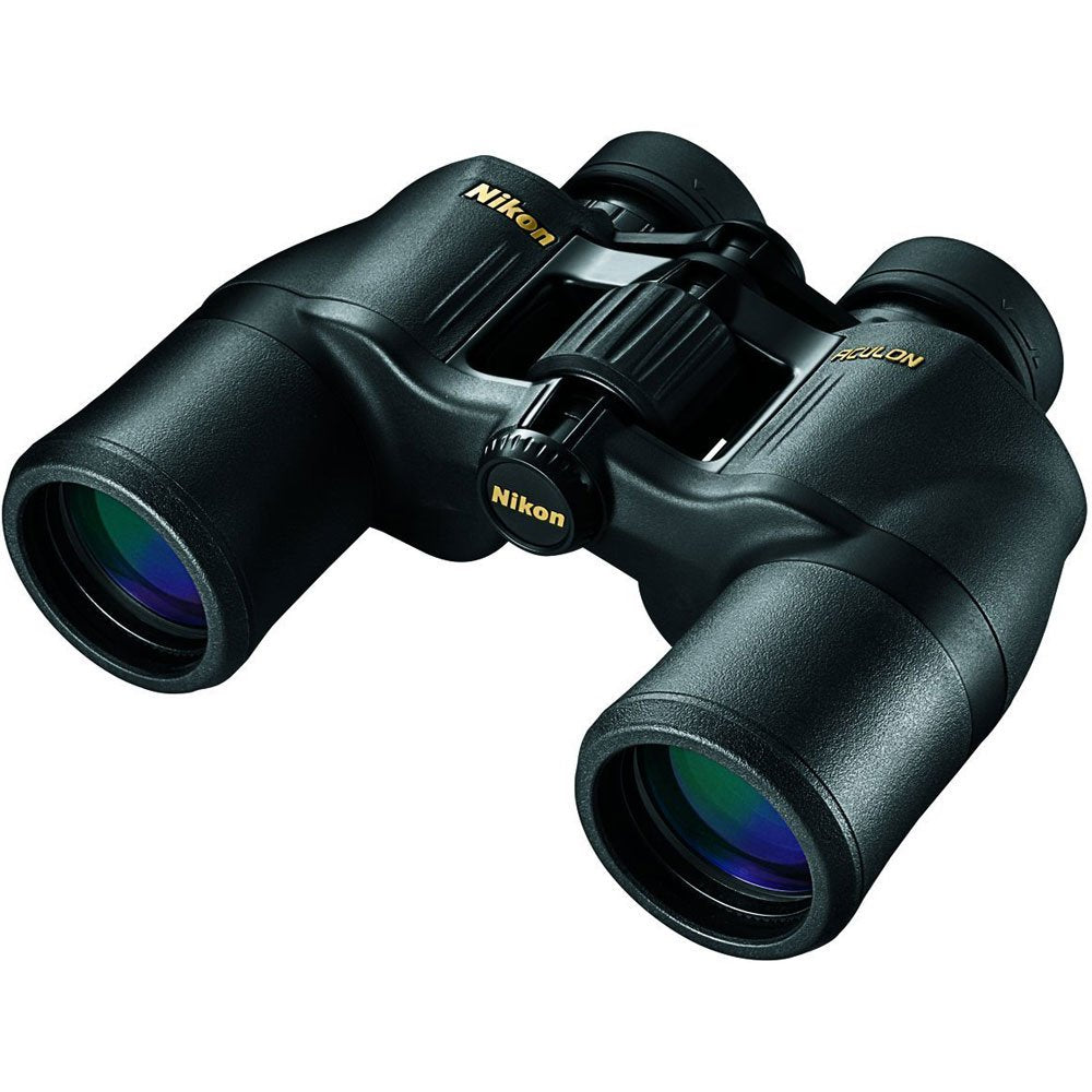 NIKON Aculon A211 8x42mm Precise Accurate Rubber-Armored Shockproof Binoculars with Multilayer-Coated Lenses for Birdwatching, Camping, Hiking