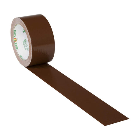 Duck Brand 1304965 Color Duct Tape, Single Roll, Brown, 60 Foot