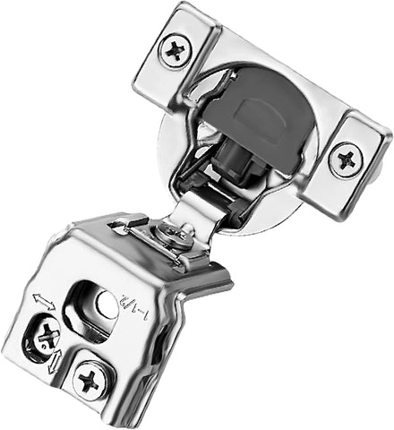 Soft Close Hinges for Kitchen Cabinet Hinges, 1-3/8 Inch Overlay, 10 Pack