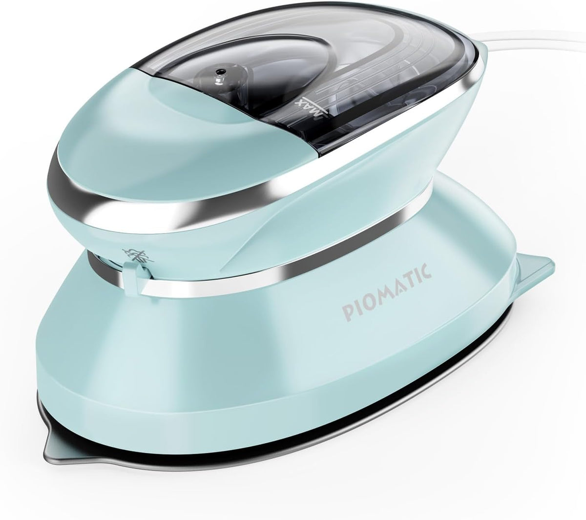 PIOMATIC Travel Iron Mini with Steam for Clothes with Dual Voltage