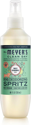 MRS. MEYER'S Clean Day Dog Deodorizing Spray, Sweet Chamomile Scent, 8oz