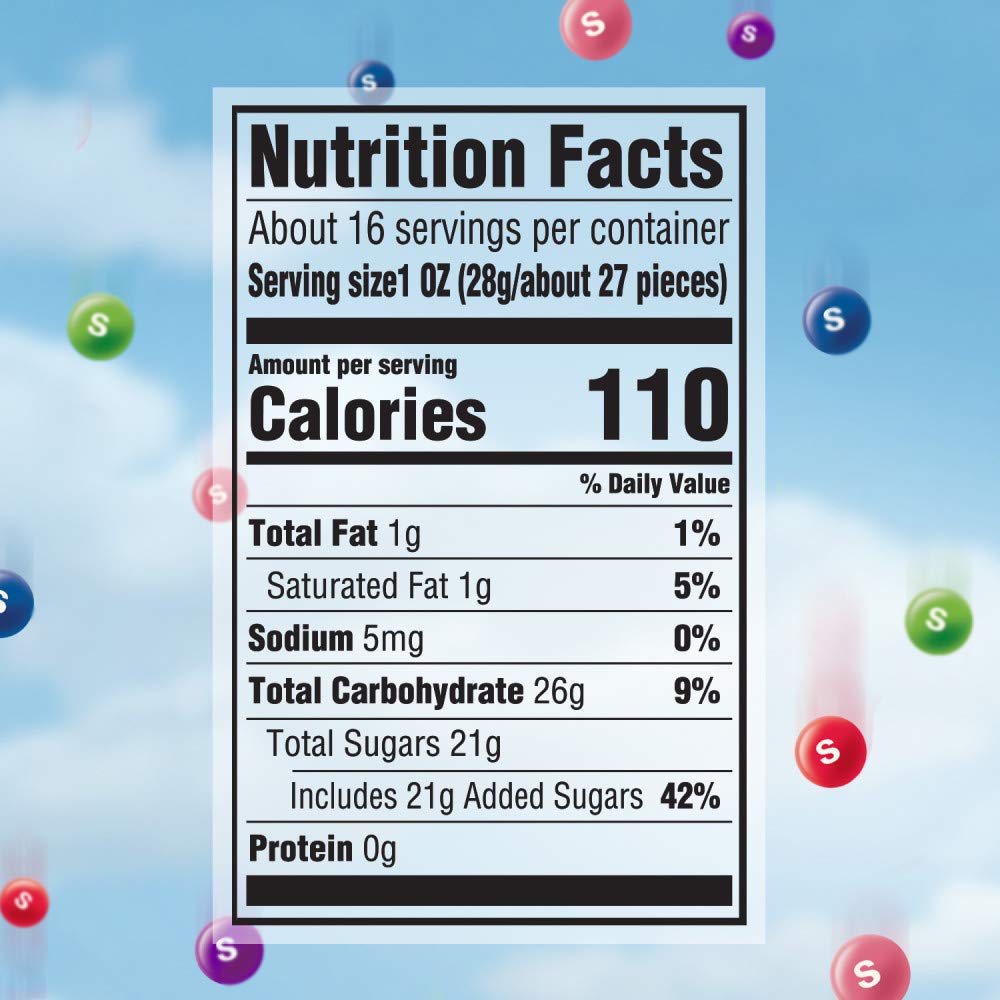 SKITTLES Wild Berry Chewy Candy, Share Size Candy Bag, 15.6 Oz
