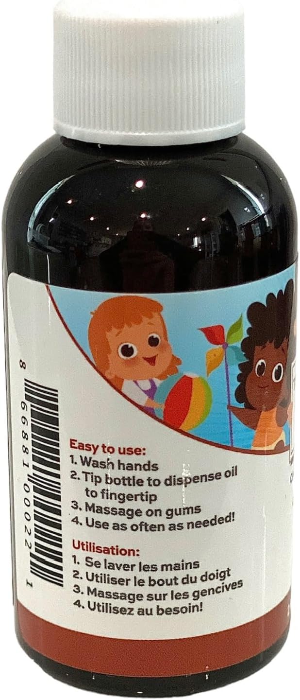 Punkin Butt Teething Oil - 2 oz - 100% Natural, for Babies - Proprietary Blend Includes Chamomile, Sunflower, Peppermint, and Clove - Baby Teething Relief with No Added Chemicals (2 Ounce)