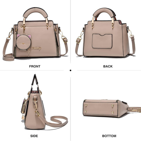 Xiaoyu Fashion Purses and Handbags for Women Ladies Crossbody Bags Top Handle Satchel Shoulder Bags Small Totes