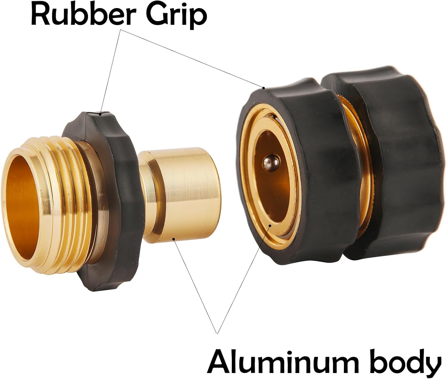 BILAL 12 Piece Quick Connect Hose Fittings for Garden Hose Quick Connector