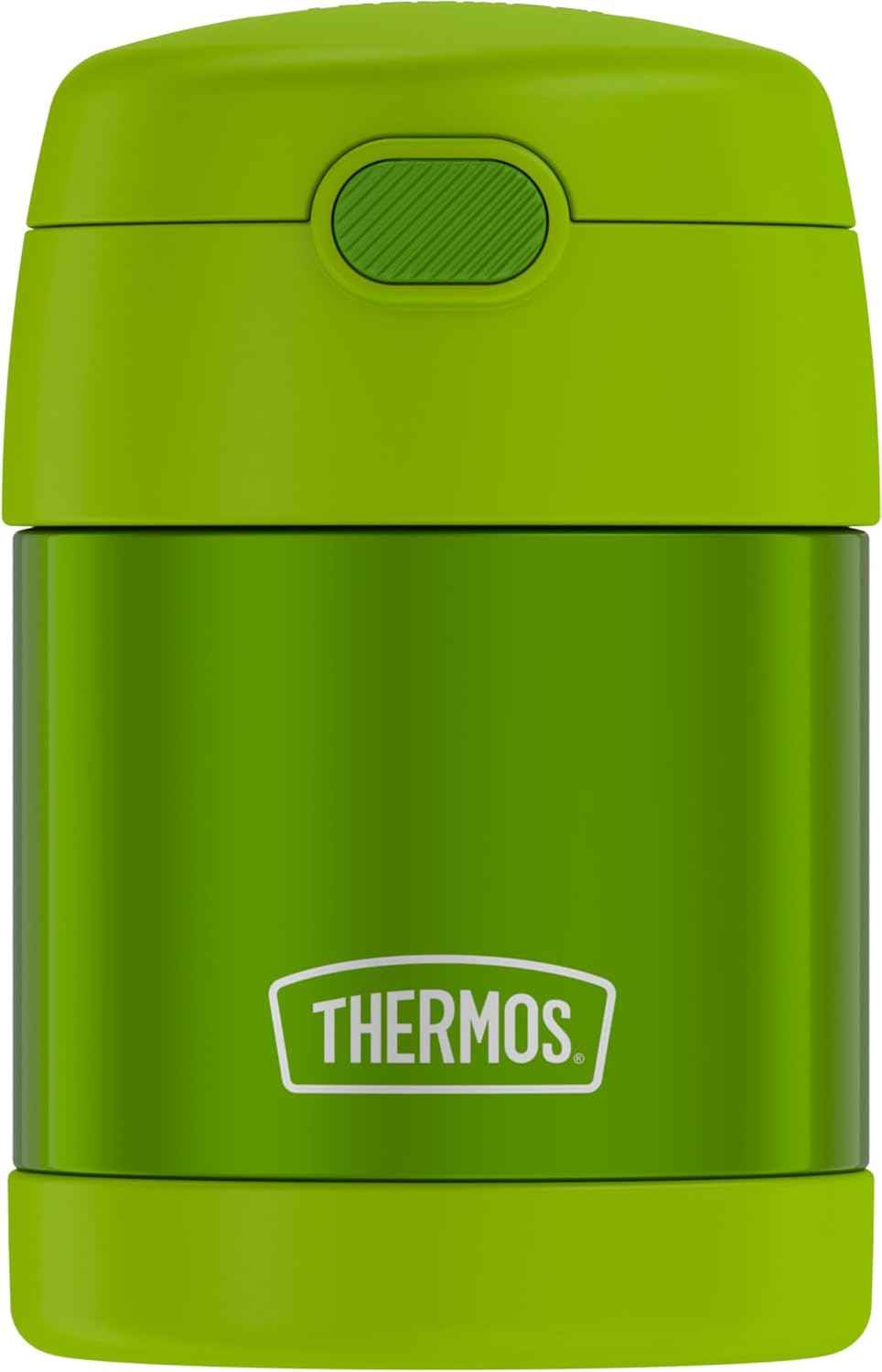 THERMOS FUNTAINER Kids Food Jar with Spoon, 10oz, Lime