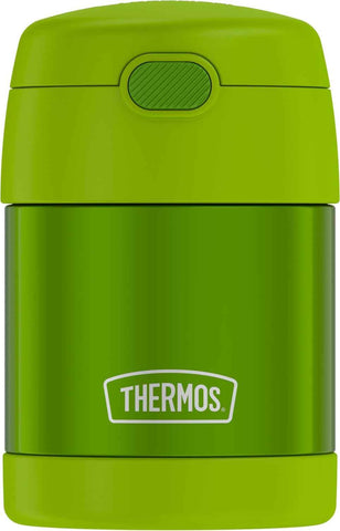 THERMOS FUNTAINER Kids Food Jar with Spoon, 10oz, Lime