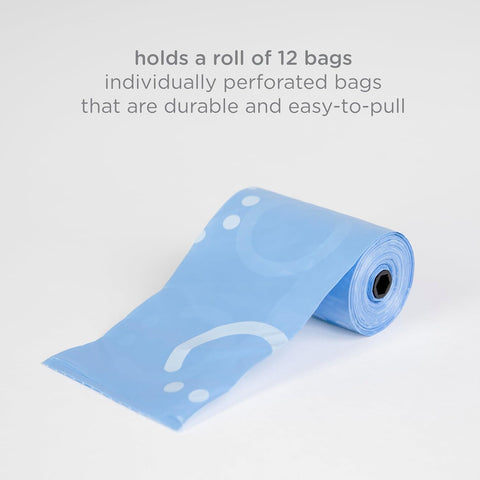 Ubbi Retractable Bag Dispenser for Diaper Bag, Taupe