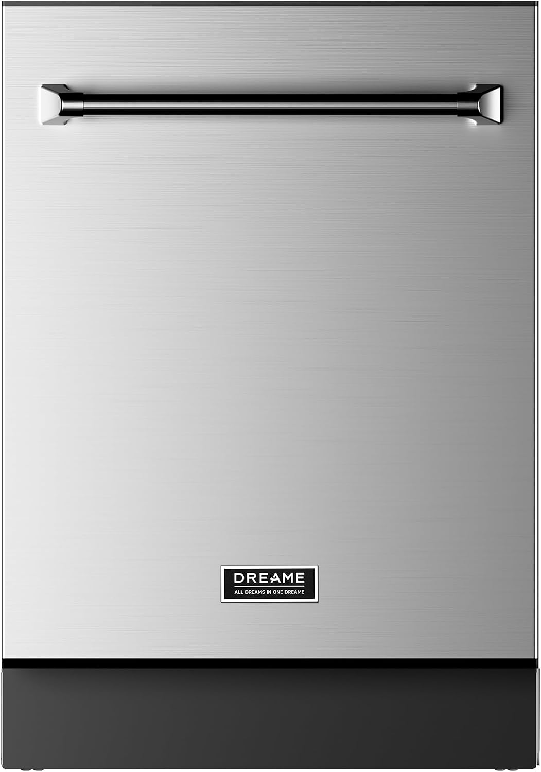 Dreame DZ601 Pro 24 inch Built-In Dishwasher, 44dB Ultra Quiet