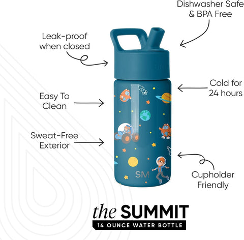 Simple Modern Blippi Kids Water Bottle & Toddler Cup | 14oz
