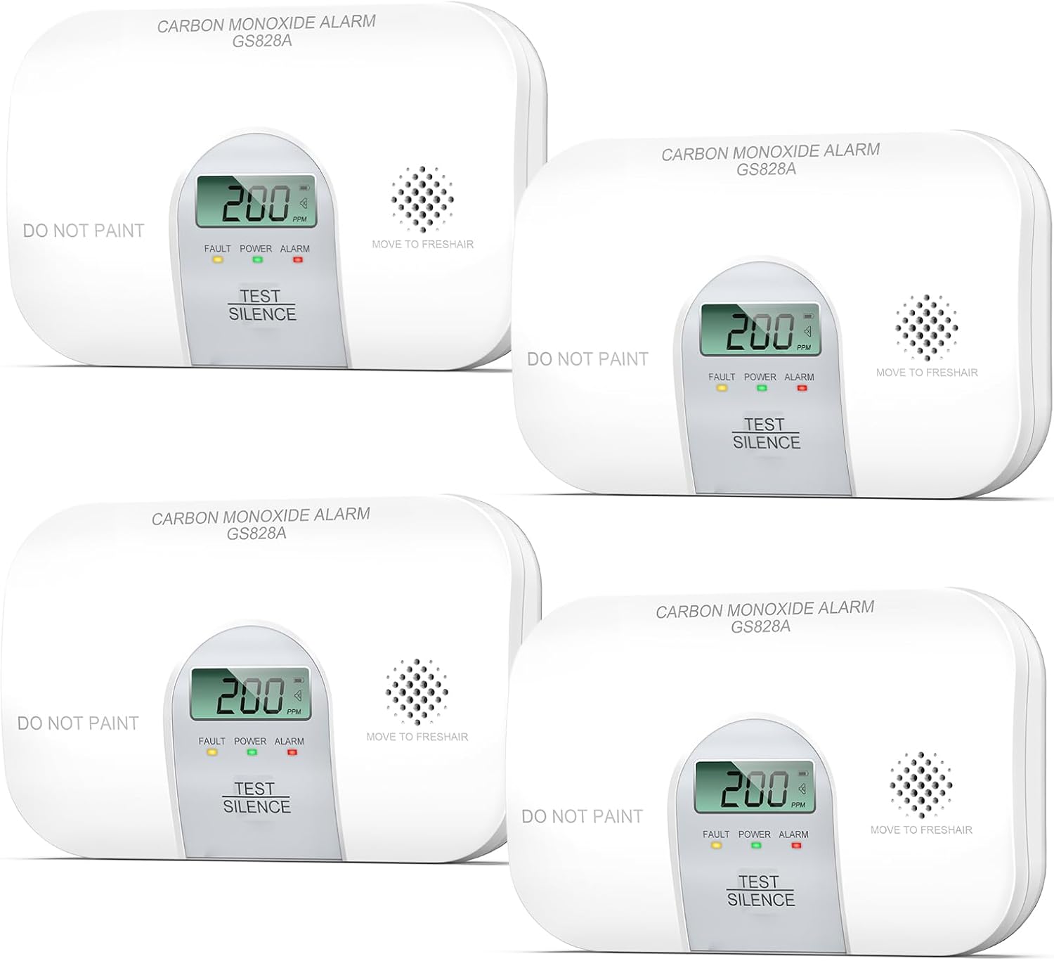 Siterwell Travel Carbon Monoxide Detector 7 Year Product Life,
