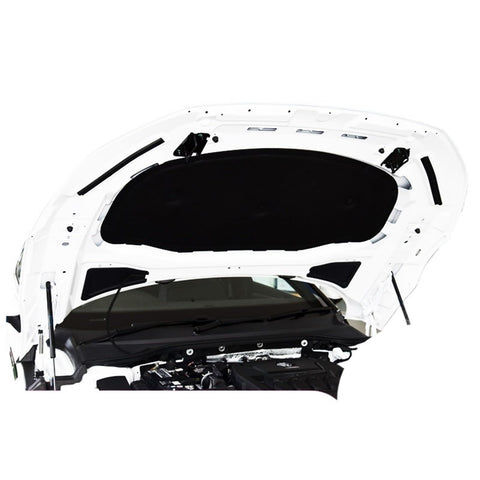 JTLCXNRN Car Assecories Compatible for VW CC 2008-2018 Heat Sound Insulation Cotton Front Hood Engine Firewall Mat Pad Cover Noise Deadener, Black
