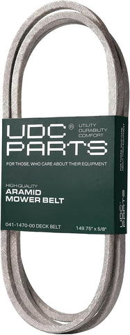 UDC Parts 041-1470-00 Deck Belt Replacement Bad Boy, 5/8" x 149.75"