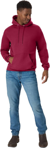 Hanes Men's Hoodie - EcoSmart Fleece Hooded Sweatshirt for Men & Women - Midweight Fleece - Big & Tall Available