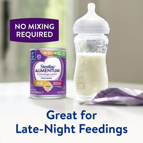 Similac Alimentum With 2'-FL HMO, Hypoallergenic Ready-to-Feed Baby Formula