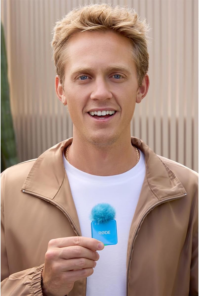 RØDE Interview GO Handheld Adaptor for RØDE Wireless Microphones (Blue)