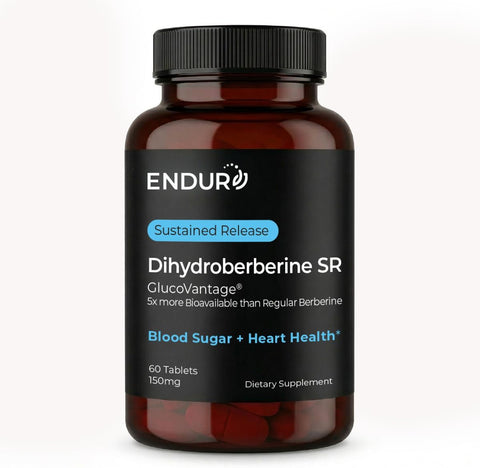 ENDUR Dihydroberberine 150mg, Sustained Release, 180 Tablets