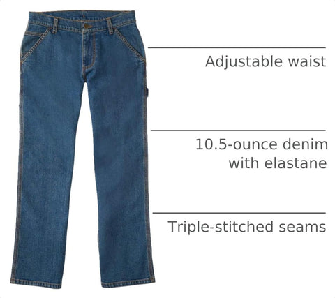Carhartt Baby and Toddler Boys Loose Fit Boot-Cut Jean